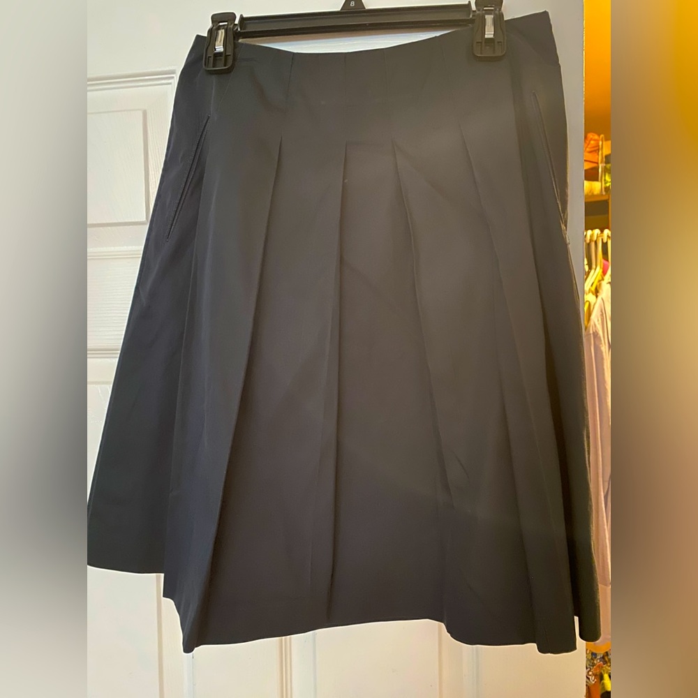 Banana Republic A-Line pleated skirt. Size 6, excellent condition.